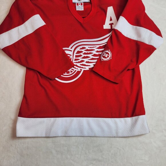 Vintage 90s Koho NHL Detroit Redwings Brendan Shanahan Hockey Jersey Youth XL - Picture 5 of 7